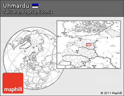 Blank Location Map of Uhmardu