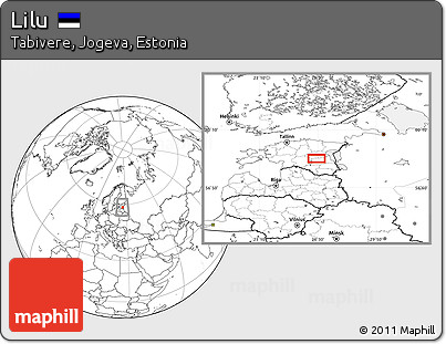 Blank Location Map of Lilu