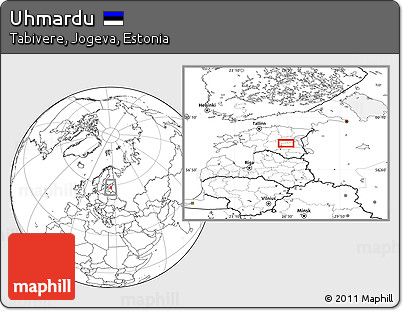 Blank Location Map of Uhmardu