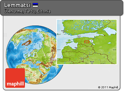 Physical Location Map of Lemmatsi