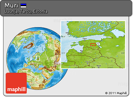 Physical Location Map of Muri