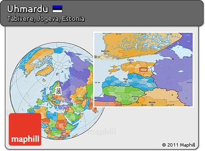 Political Location Map of Uhmardu