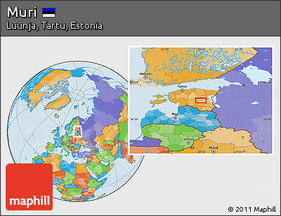Political Location Map of Muri