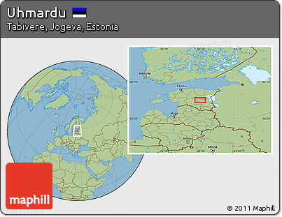 Savanna Style Location Map of Uhmardu