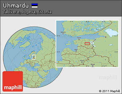 Savanna Style Location Map of Uhmardu