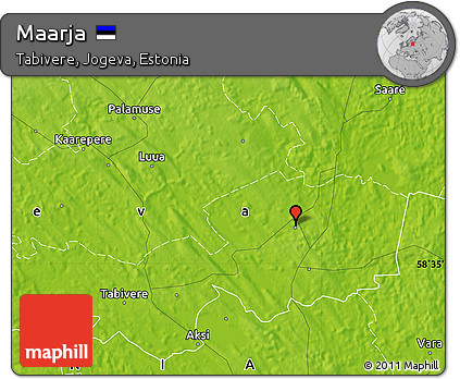 Physical Map of Maarja