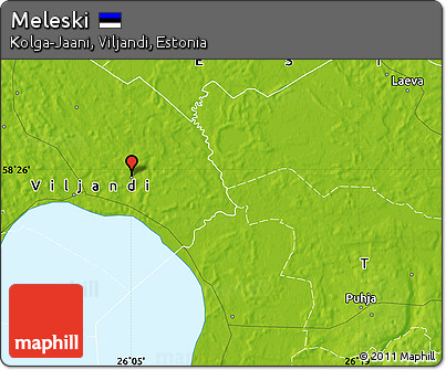 Physical Map of Meleski