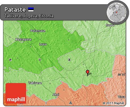 Political Map of Pataste