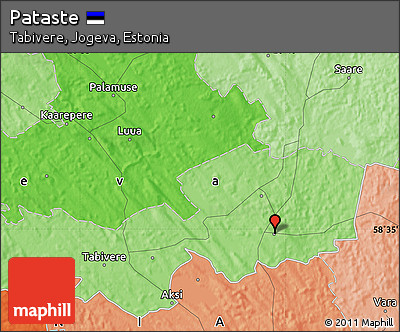 Political Map of Pataste