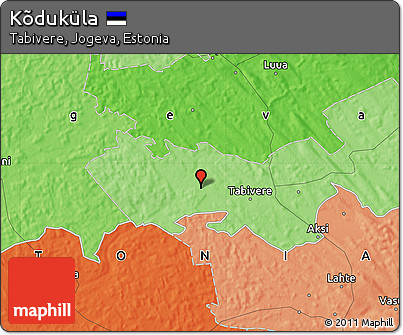 Political Map of Kõduküla