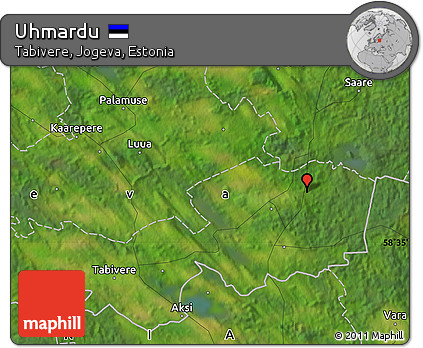 Satellite Map of Uhmardu