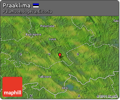 Satellite Map of Praaklima