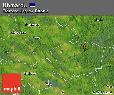 Satellite Map of Uhmardu