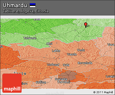Political Panoramic Map of Uhmardu