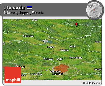 Satellite Panoramic Map of Uhmardu
