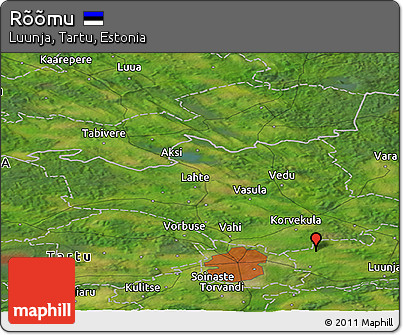 Satellite Panoramic Map of Rõõmu