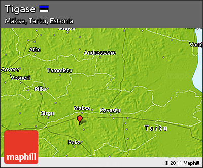 Physical 3D Map of Tigase