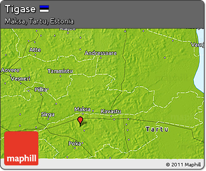 Physical 3D Map of Tigase