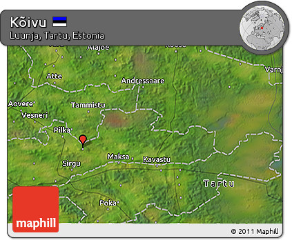 Satellite 3D Map of Kõivu