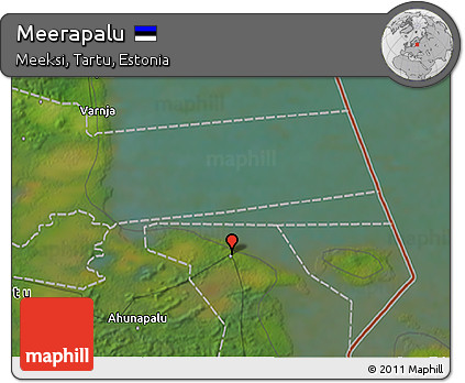 Satellite 3D Map of Meerapalu