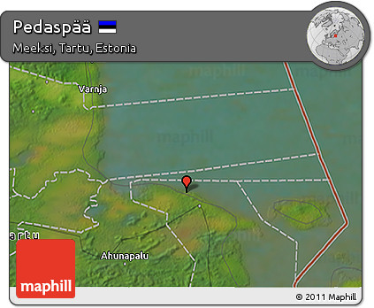 Satellite 3D Map of Pedaspää