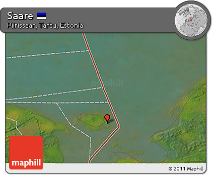 Satellite 3D Map of Saare