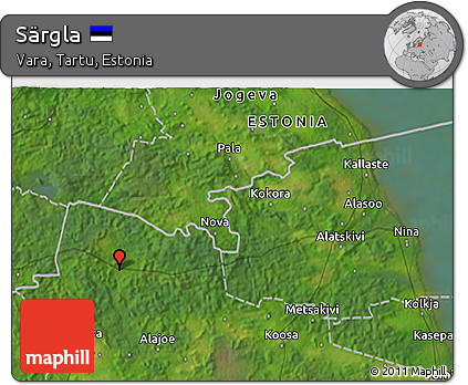 Satellite 3D Map of Särgla