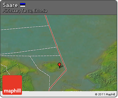 Satellite 3D Map of Saare