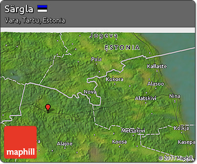 Satellite 3D Map of Särgla