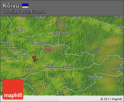 Satellite 3D Map of Kõivu