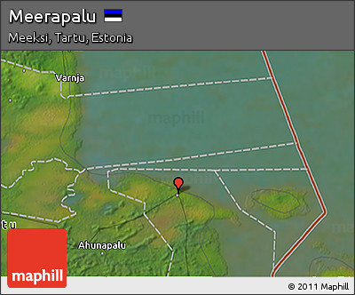 Satellite 3D Map of Meerapalu