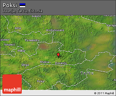 Satellite 3D Map of Poksi