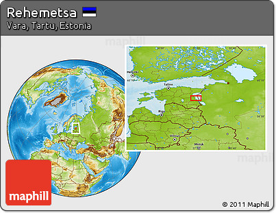 Physical Location Map of Rehemetsa