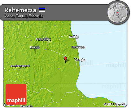 Physical Map of Rehemetsa