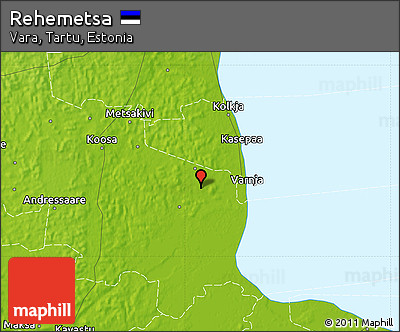 Physical Map of Rehemetsa