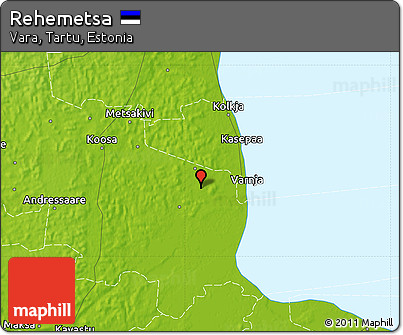 Physical Map of Rehemetsa
