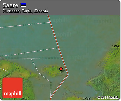 Satellite Map of Saare