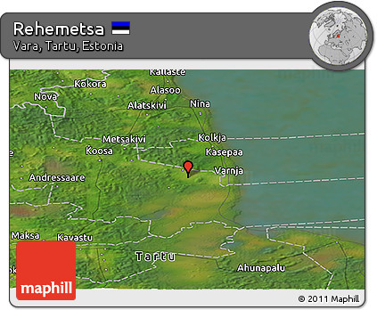 Satellite Panoramic Map of Rehemetsa