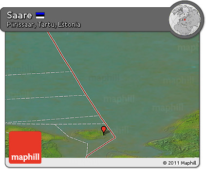 Satellite Panoramic Map of Saare