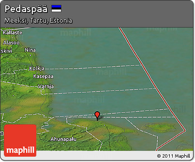 Satellite Panoramic Map of Pedaspää