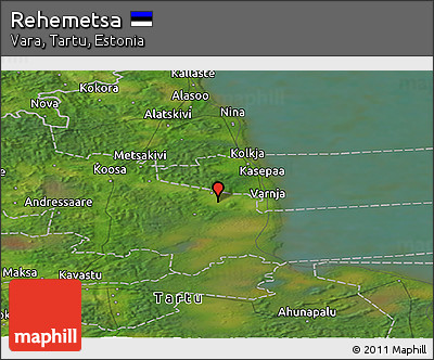 Satellite Panoramic Map of Rehemetsa