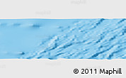 Physical Panoramic Map of the area around 58° 30' 22" N, 32° 13' 30" W