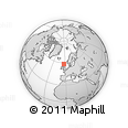 Outline Map of the Area around 58° 30' 22" N, 3° 19' 30" W, rectangular outline