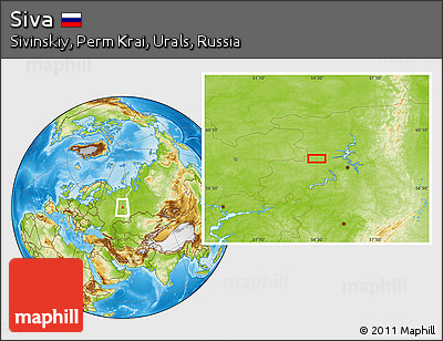 Physical Location Map of Siva