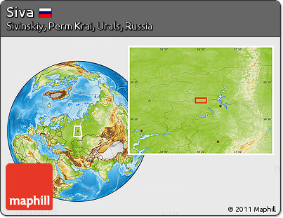 Physical Location Map of Siva