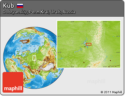 Physical Location Map of Kub