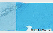 Political 3D Map of the area around 58° 51' 53" N, 113° 49' 29" W