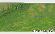 Satellite 3D Map of the area around 58° 51' 53" N, 113° 49' 29" W