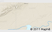 Shaded Relief 3D Map of the area around 58° 51' 53" N, 113° 49' 29" W
