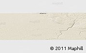 Shaded Relief Panoramic Map of the area around 58° 51' 53" N, 116° 22' 30" W